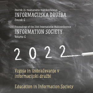 Informacijska družba 2022 Naslovnica zbornika 25. mednarodne multikonference Informacijska družba 2022